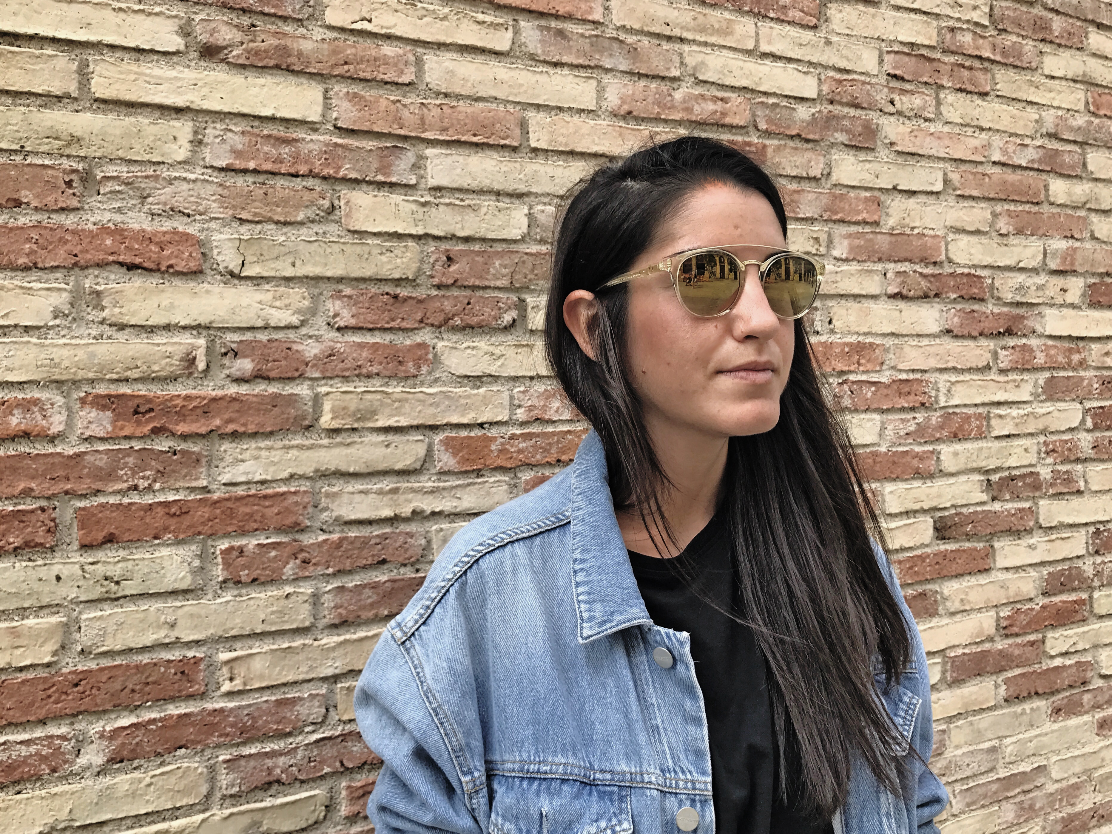 FC Barcelona WAGS Style — Raquel wore Ray Ban Round Double Bridge  sunglasses
